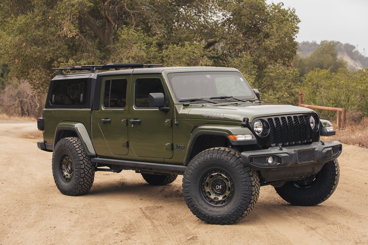 2022 Jeep Gladiator - Black Rhino ATLAS - Green | Wheel Pros